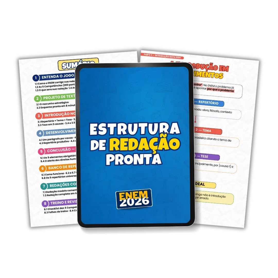Método de Redação Pronta – ENEM 2026